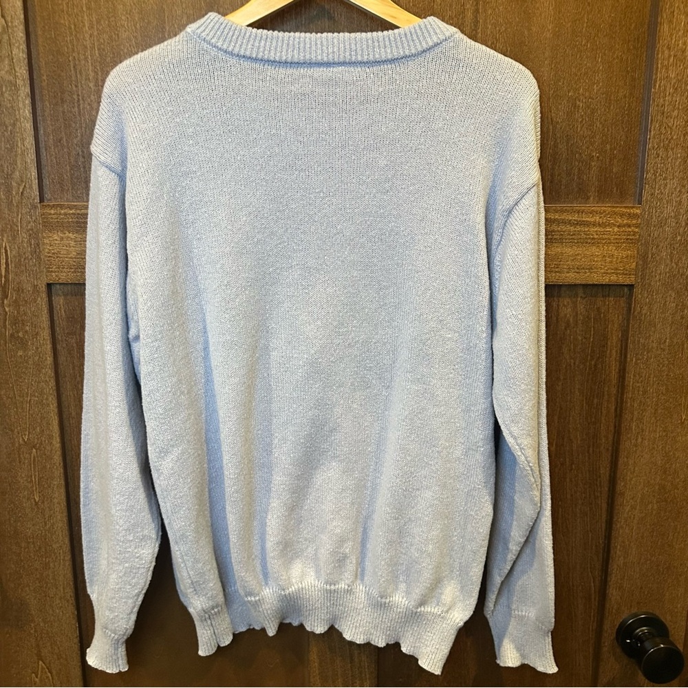 Light Blue Los Angeles Lakers Crewneck Sweater - Picture 3 of 5